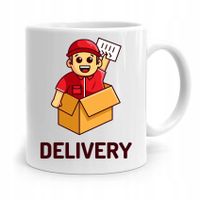 Kubek Prezent Dla Kuriera Kurier Delivery Man Z Nadrukiem Ze Zdjęciem
