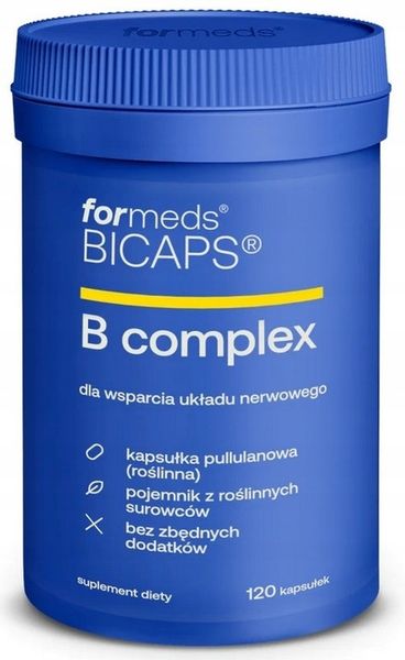 ForMeds Bicaps Witamina B COMPLEX 120kapsułek zdjęcie 1