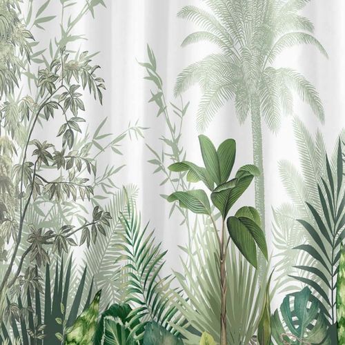 ZASŁONA PRYSZNICOWA TEKSTYLNA KOTARA DO WANNY ZASŁONKA POD PRYSZNIC KURTYNA na Arena.pl