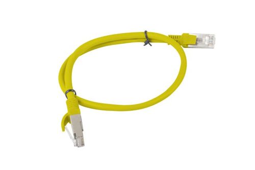 PATCHCORD KAT.5E 0.5M ŻÓŁTY FLUKE PASSED LANBERG na Arena.pl