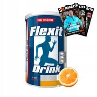 NUTREND FLEXIT DRINK KOLAGEN GLUKOZAMINA KOŚCI OCHRONA STAWÓW PROSZEK 400g