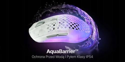 Mysz STEELSERIES Aerox 3 Gen 2 Biały (Ghost) na Arena.pl