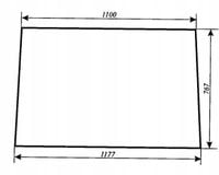 szyba przednia ciągnika Zetor 8211, 8245, 9211, 9245, 10211, 10245