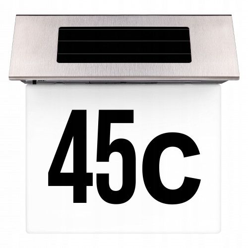 LAMPA SOLARNA LED 0.24W CZUJNIK ZMIERZCHU IP44 STALOWA 6500K na Arena.pl