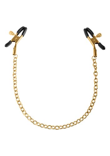 Stymulator-Ff Gold Nipple Chain Clamps na Arena.pl