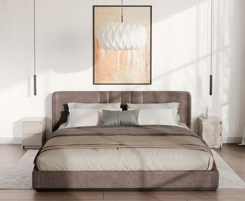 SZAFKA NOCNA STOLIK NOCNY DWIE SZUFLADY KASZMIR DO SYPIALNI FRONT na Arena.pl