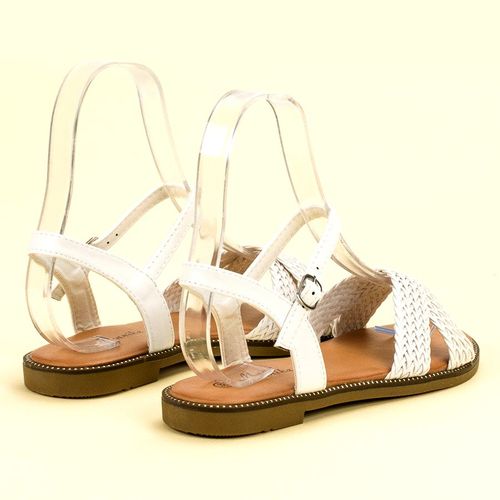 Białe Sandałki r.38 na Arena.pl