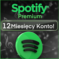 Spotify Premium | 12 Miesięcy | Konto Indywidualne 1 Minuta!⚡