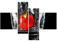 130CM 90 OBRAZ 4 ELEM PLUM TAMBAKO THE JAGUAR ŚCIENNY