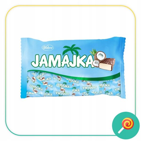 Cukierki kokosowe czekoladowe Vobro Jamajka 1kg zdjęcie 6
