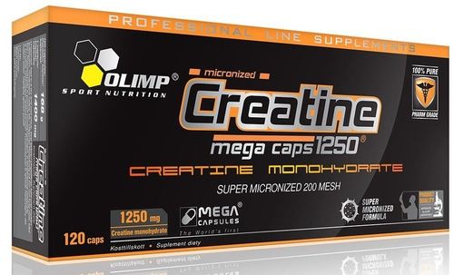 Olimp - CREATINE MEGA CAPS 120 kapsułek na Arena.pl