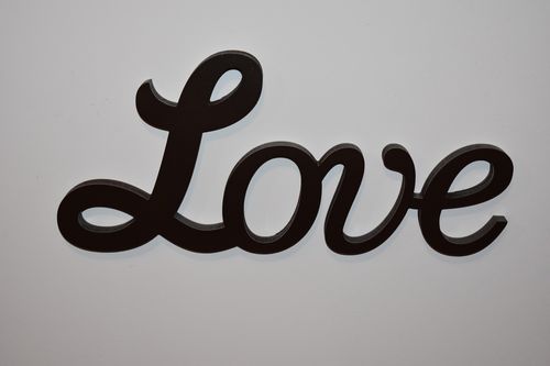 Napis 3D Love na Arena.pl