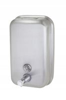 Dozownik mydła stal nierdzewna 500 ml INOX matowy