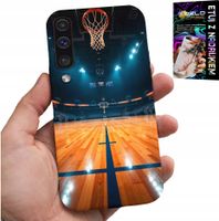 ETUI DO SAMSUNG GALAXY A70 - KOSZYKÓWKA NBA BOISKO, KOSZ FAN WZORY