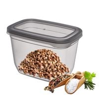 Pojemnik plastikowy do przechowywania żywności VADO 1300 ml wysoki szary