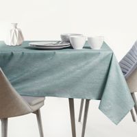 Obrus Plamoodporny VESTA 140x140 Okrągły Miętowy AmeliaHome