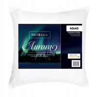 Poduszka Puchowa Jasiek 40X40 AURORA Naturalny Puch Gęsi Biały 95%