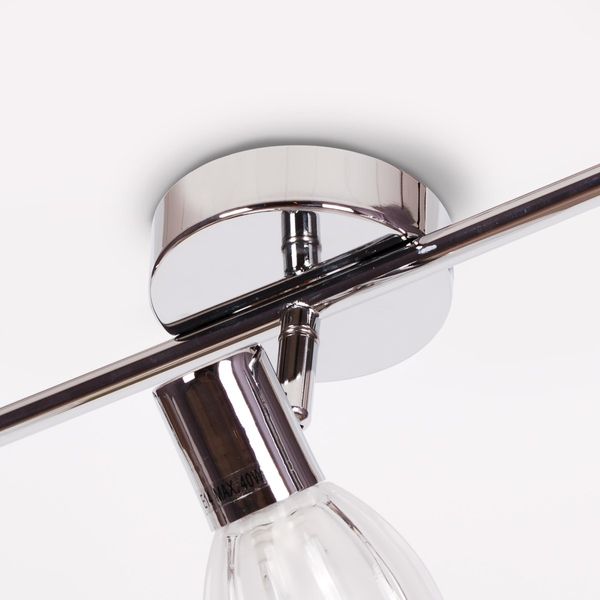 Lampa sufitowa Embo K-8001/3 listwa z reflektorkami chrom zdjęcie 5