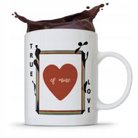 Kubek Prezent Na Walentynki True Love Of Mine Z Nadrukiem Ze Zdjęciem