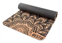 Mata korkowa do ćwiczeń fitness BMK02 Bestif