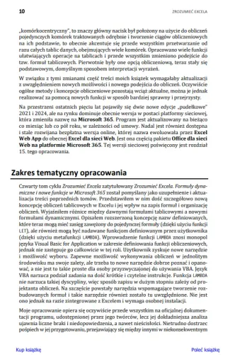 Zrozumieć Excela. Formuły dynamiczne i nowe funkcje w Microsoft 365 na Arena.pl