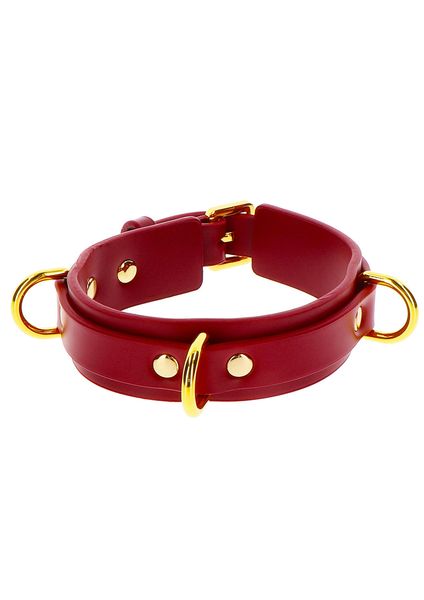 Wegańska Skórzana Obroża Taboom D-Ring Collar Deluxe zdjęcie 5