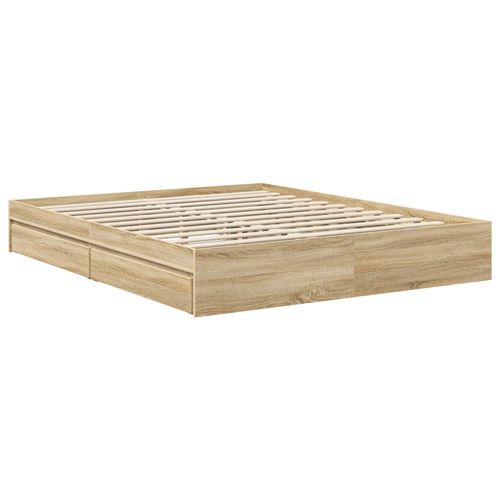 Łóżko z miejscem do przechowywania Biały 160 x 200 cm na Arena.pl