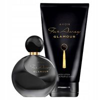 Avon - zestaw upominkowy Far Away Glamour dla Niej [EDP + Balsam] (2el.)