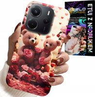 ETUI DO XIAOMI NOTE 14 4G - MISIE, LOVE YOU, SERCA WIELE WZORÓW CASE