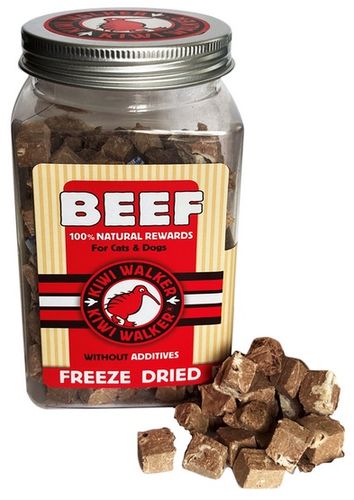 100% Wołowina - zdrowy przysmak liofilizowany dla psów Kiwi Walker 40g na Arena.pl