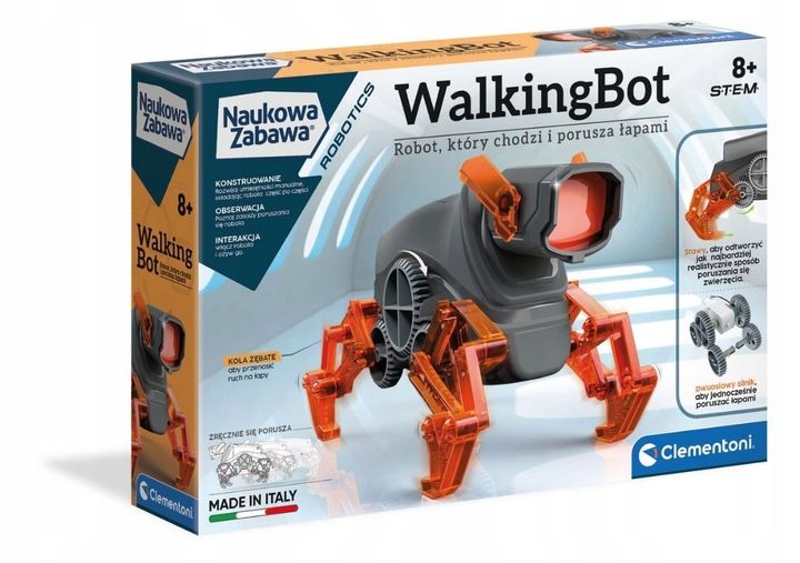 Chodzący robot bioniczny WALKINGBOT Clem 50059 zdjęcie 1