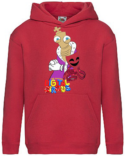 Bluza z kapturem The Amazing Digital Circus - Niesamowity cyfrowy cyrk - Pomni na Arena.pl