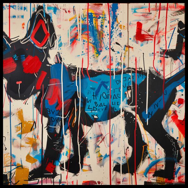 Plakat 90x90cm Miejski Pies zdjęcie 2