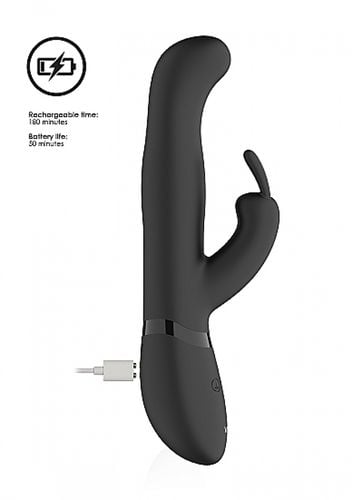 izara   rotating beads rabbit   black na Arena.pl