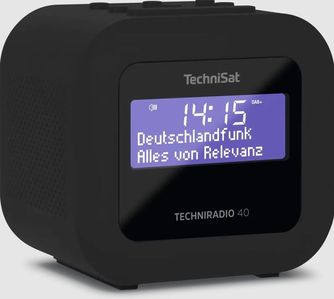 TECHNIRADIO 40 Kompaktowy radio-budzik DAB+/UKF zdjęcie 1