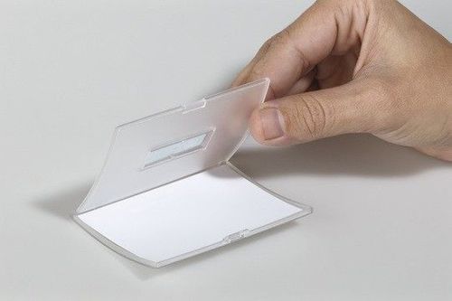 Identyfikator imienny Click Fold 54 x 90 Durable przezroczysty na Arena.pl