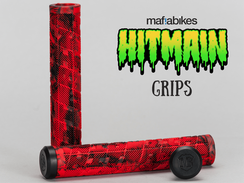Gripy MAFIABIKES Hitmain Red Black na Arena.pl