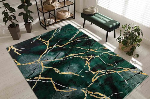 RUG/LU/ESTEMA/MARBLE/DARKGREEN/120x170 na Arena.pl
