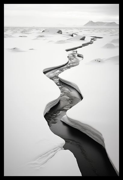 Plakat 30x45cm Szczeliny Mrozu zdjęcie 2