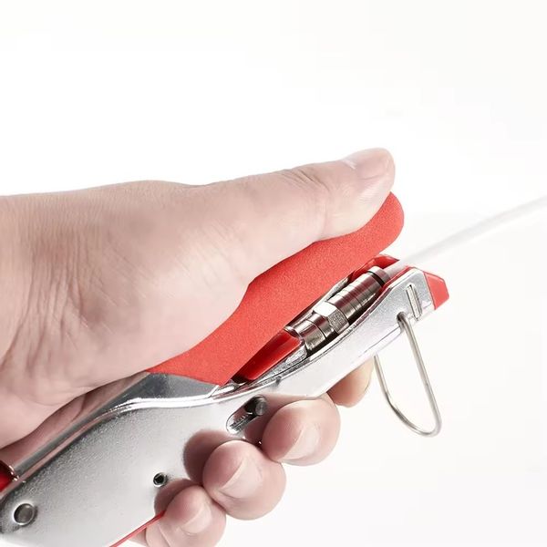 Zestaw Szczypce do Zaciskania Kabli Koncentrycznych RG59 RG6 Wtyki Ściągacz zdjęcie 9