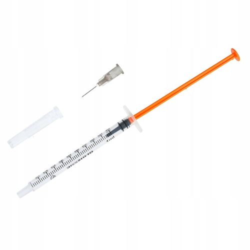 STRZYKAWKI INSULINOWE z igłą U100 1ml 0,4mm x 13mm dicoSULIN 100szt Zarys na Arena.pl