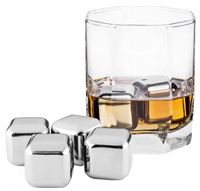 6szt stal nierdzewna kostek lodu chłodzenie drinkó