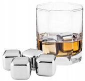 6szt stal nierdzewna kostek lodu chłodzenie drinkó