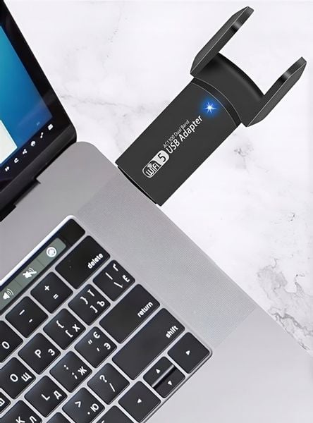 KARTA SIECIOWA WIFI ADAPTER USB 3.0 1300 Mbps 5ghz 2 TRYBY SYMULACJA AP zdjęcie 8