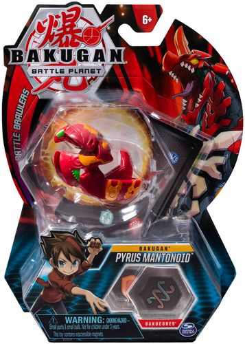 Spin Master Bakugan Pyrus Mantonoid figurka - kula i karty na Arena.pl
