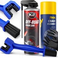 K2 SMAR MANNOL ZMYWACZ SZCZOTKA DO ŁANCUCHÓW MOTOCYKLOWYCH ROWEROWYCH RĘKAW