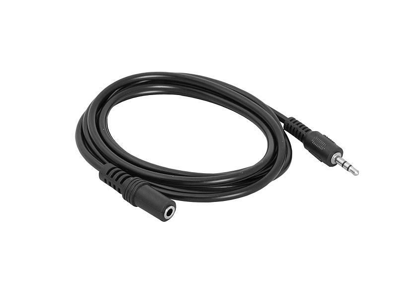 PRZEDŁUŻACZ SŁUCHAWKOWY WTYK 3.5-3M PROSTY zdjęcie 1