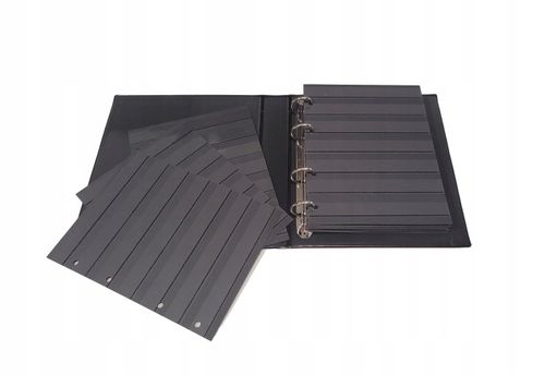 ALBUM KLASER NA ZNACZKI A5 10 STRON UNIWERSALNY CZERWONY - MM-Kolekcje na Arena.pl