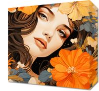 Obraz 30x30cm Kwiatowa Esencja