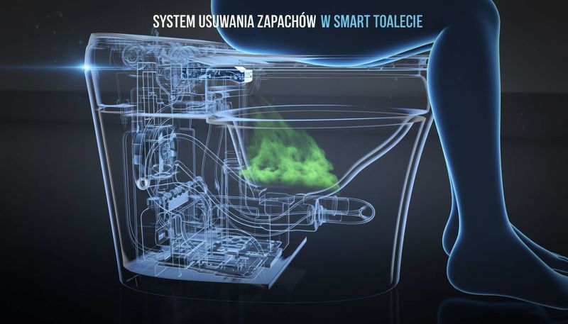 Miska WC Wisząca Inteligentna Toaleta Smart Corciano zdjęcie 8